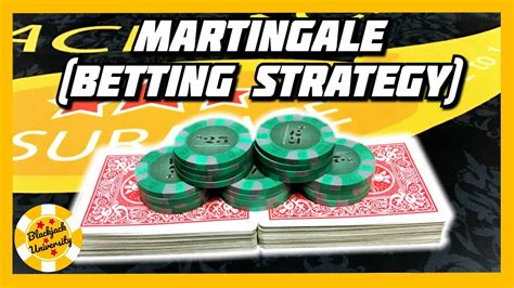 martingale betting strategy blackjack